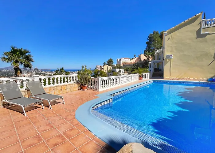 Cala Encantada Sea View With Pool Appartement Calpe